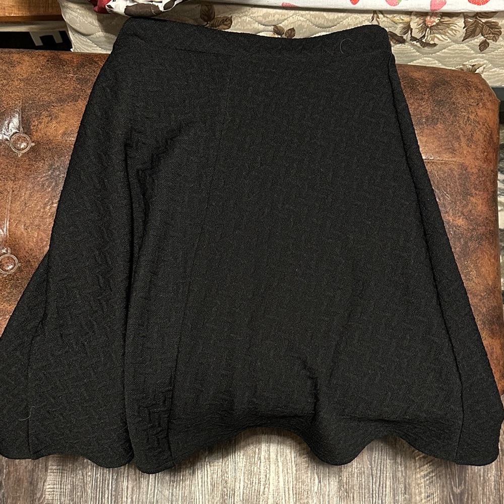Annie Classic Black A-Line Skirt 2 for $15